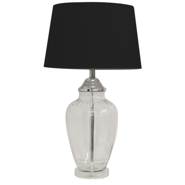 Addison Table Lamp All Glass Contemporary