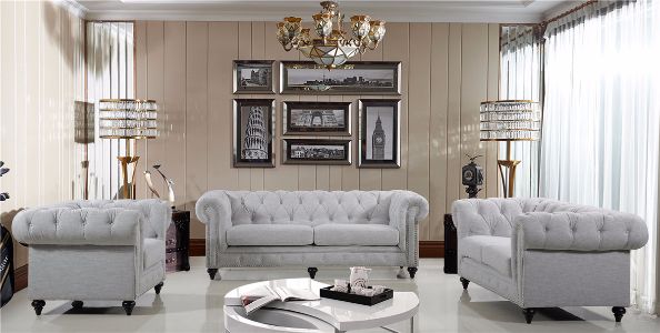 Chesterfield 3 Seater Lounge