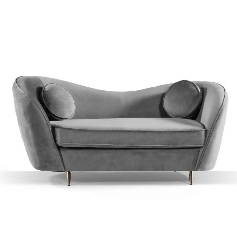 Claudia 2 Seater Upholstered in 'Velluto Luxe' Velvet