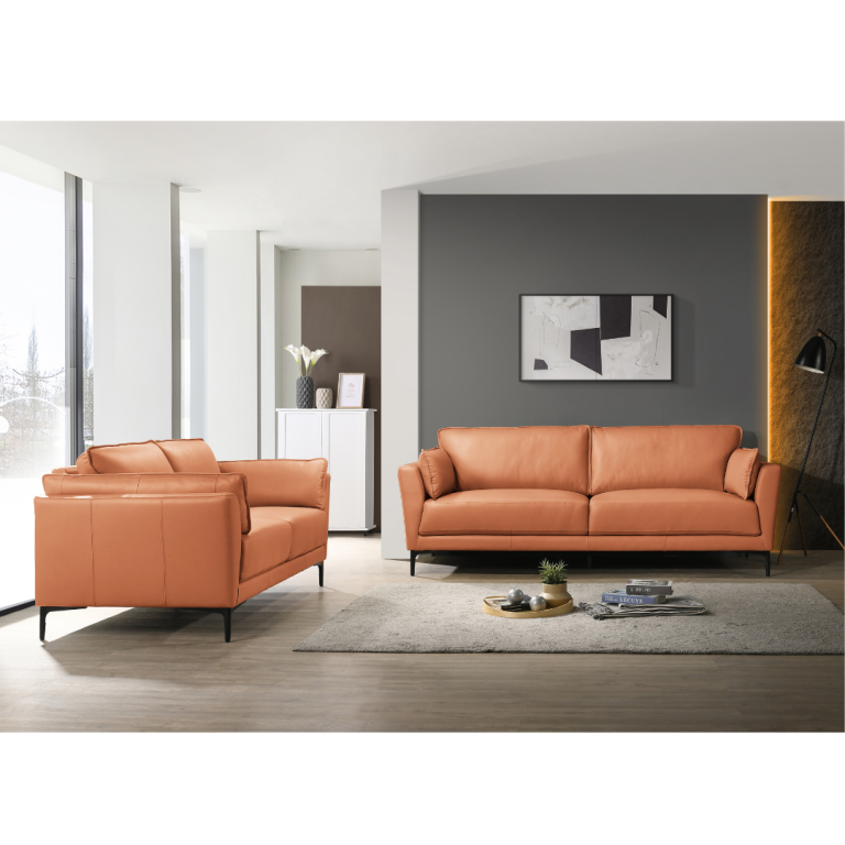 Montgomery 3-2 Sofa Set Uruguay Tan Leather