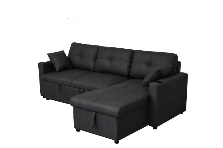 Romy Sofa Bed with Storage Chaise