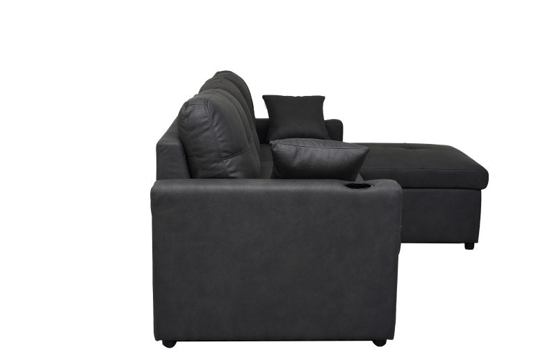 Romy Sofa Bed with Storage Chaise