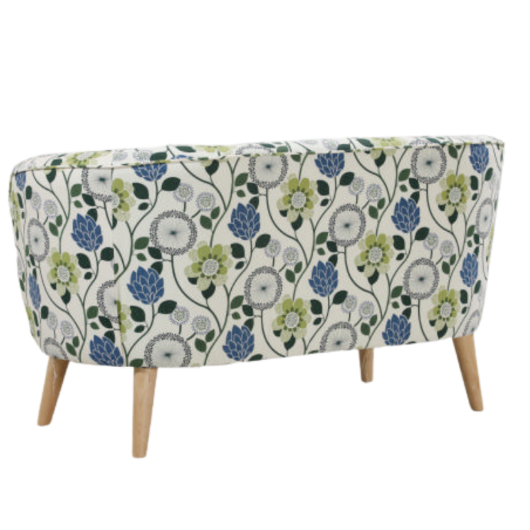 Stamford 2 Seater Sofa Upholstered in Scandi Digital Print Fabric