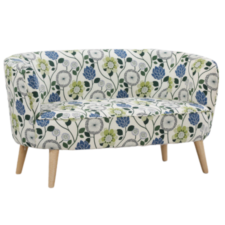Stamford 2 Seater Sofa Upholstered in Scandi Digital Print Fabric
