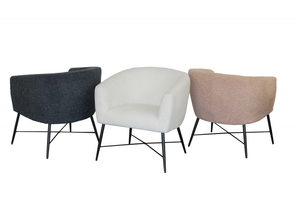 Suffolk Accent Chair | Morgan USA Sheep Wool Upholstery