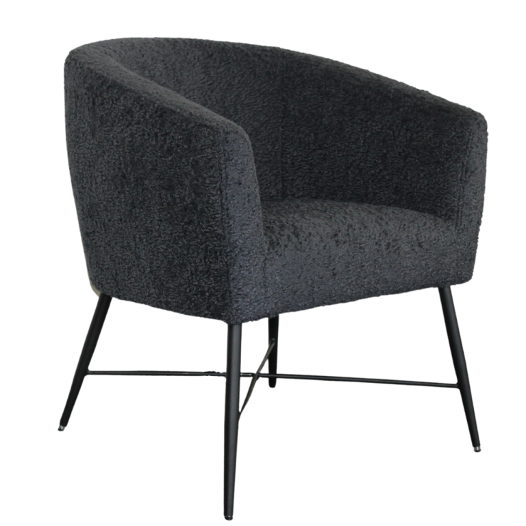 Suffolk Accent Chair | Morgan USA Sheep Wool Upholstery