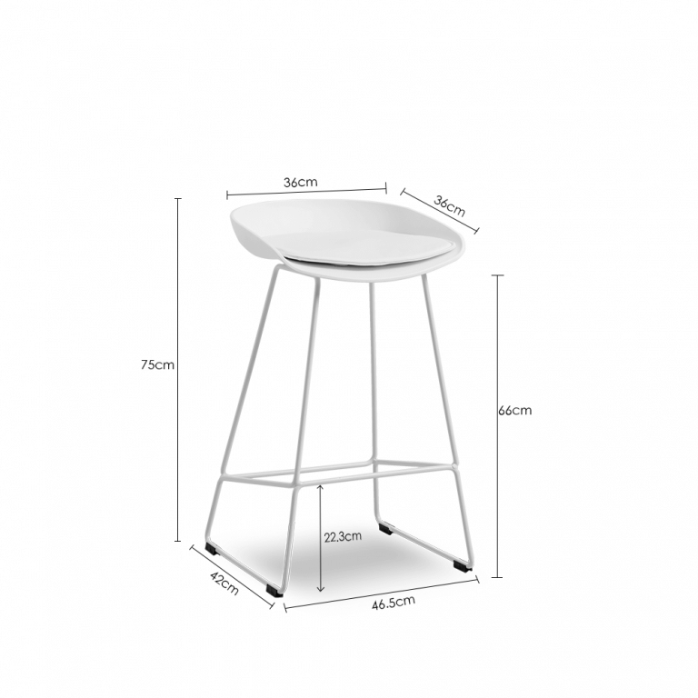 65cm Tobi Replica Bar Stool