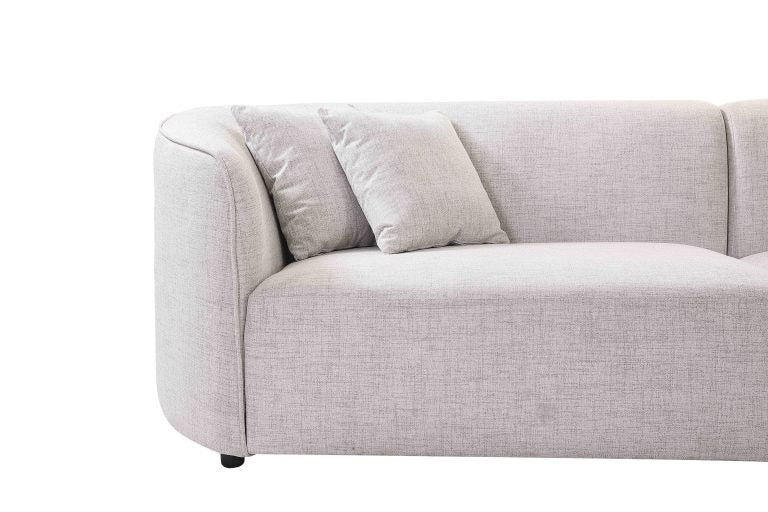 Willoughby Sectional Chaise Upholstered in ‘Domus’ Fabric