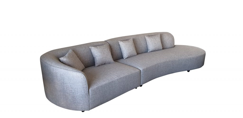 Willoughby Sectional Chaise Upholstered in ‘Domus’ Fabric