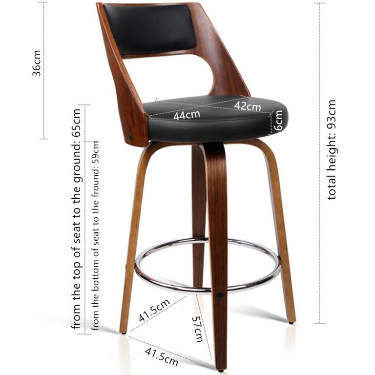 Zurich Faux Leather Bar Stool